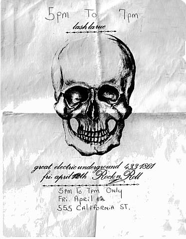 Lash Larue band flyer